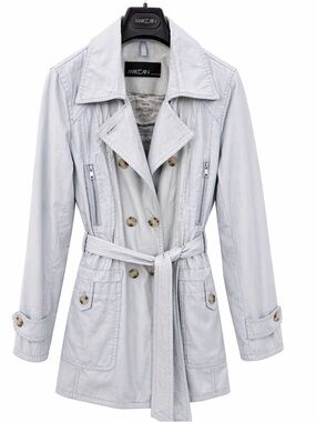 Marc Cain Light Blue Trench Coat 💙✨